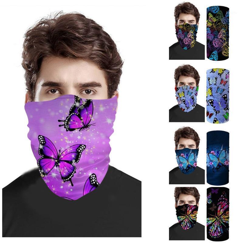 

#R25 Butterfly Animal Face Scarf Neck Guard Windproof Face Cover Cycling Magic Bandana Headwear Climbing Hiking Scarves Ski1