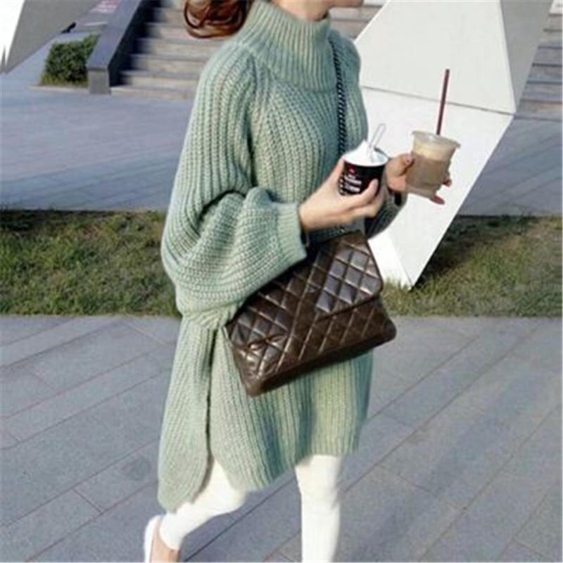 

Women's Sweaters Warm 2022 Autumn Winter Sweater Dress Knitted Mini O-neck Zipper Dresses Women Sheath Bodycon Robes Vestidos, White;black