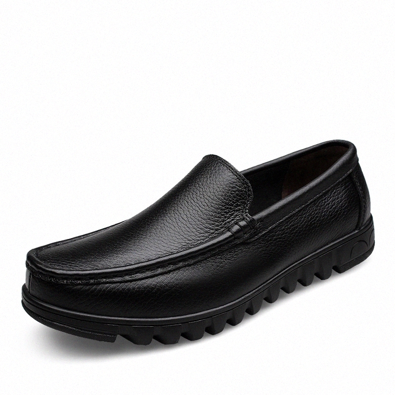 

Moccasins Men Loafers High Quality Genuine Leather Shoes Men slip on fashion Flats Lightweight Driving Shoes men big size 48 #iY2n