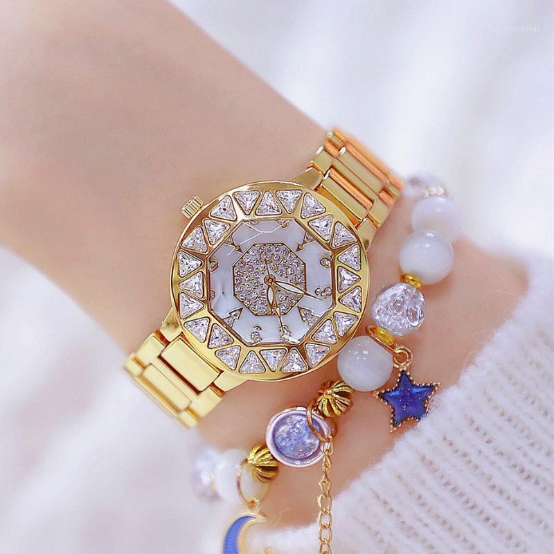 

Diamond Quartz Women's Watch Ladies Fashion Watch Wristwatches Clock Relojes Para Mujer Gift Women Free Shipping1, Gold