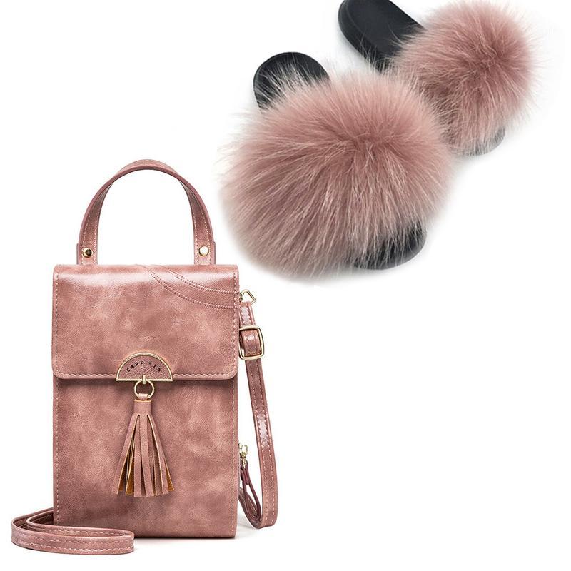 

Women Shoes Ladies Fur Slippers Summer Women Slippers Female Fur Slide Ladies Fashion Vertical Wallet Mobile Phone Bag1, Purple