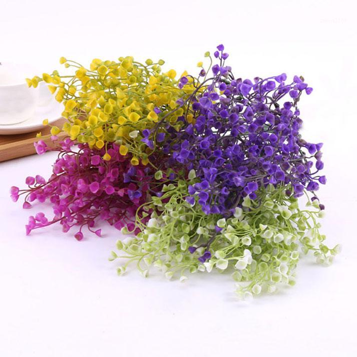 

Artificial Flowers Spring Decoration Wedding Mariage Plastic Fake Flower Bouquet Home Room Table Decor DIY Photo Props 528171, 2jh-52817-1