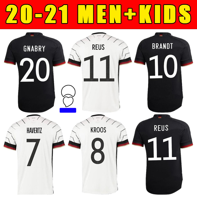 

2021 Soccer Jersey HUMMELS KIMMICH KROOS WERNER BRANDT REUS KLOSTERMANN 20 21 Home Away High-quality Adult + Kids Kit Football Shirt