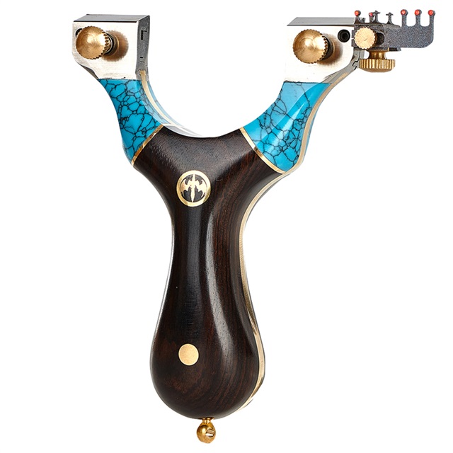 

Foreman titanium alloy New Slingshot Aiming Fast High Precision Infrared Slingshot for Outdoor Game, Hunting