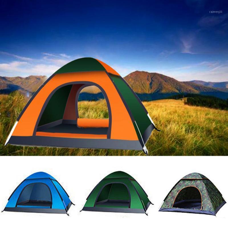 

Outdoor Automatic Backpacking Tent for 1-3 Person Oxford Cloth Lightweight Waterproof Camping Tent Hiking Travelling Accessories1
