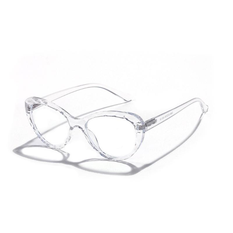 

Blue Light Blocking Transparent Spectacles Anti Eyestrain Decorative Cat Eye Glasses Light Computer Radiation Protection Eyewear