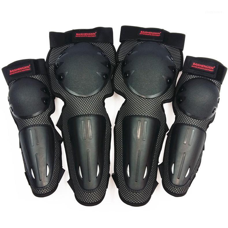 

Adults Children Motorcycle Knee protector Off Road Roller Skating riding equipment knee elbow protection1