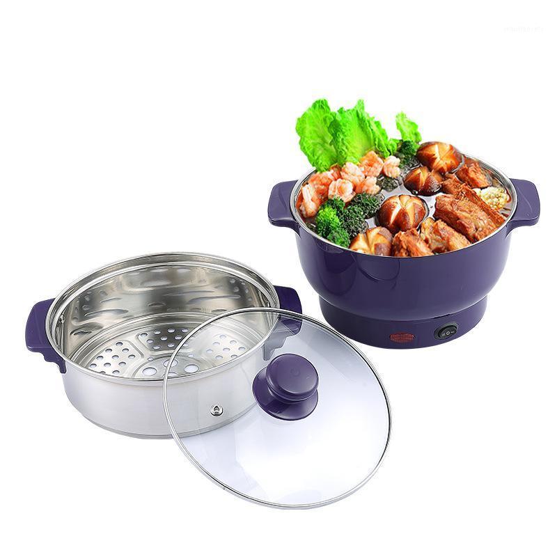 

2020 New Arrival Household Dorm Room Low Power Safe Steam / Boil/ Stew Pot Electric Caldron Cooker1