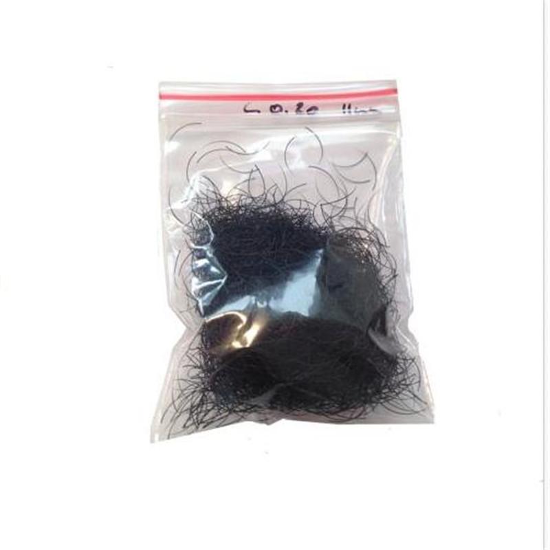 

BEAUTY7 1Pack 0.15mm*11mm J Curl Individual False Eyelashes Loose Eyelash Extension Makeup Bulk Eyelash Volume Lash Fake