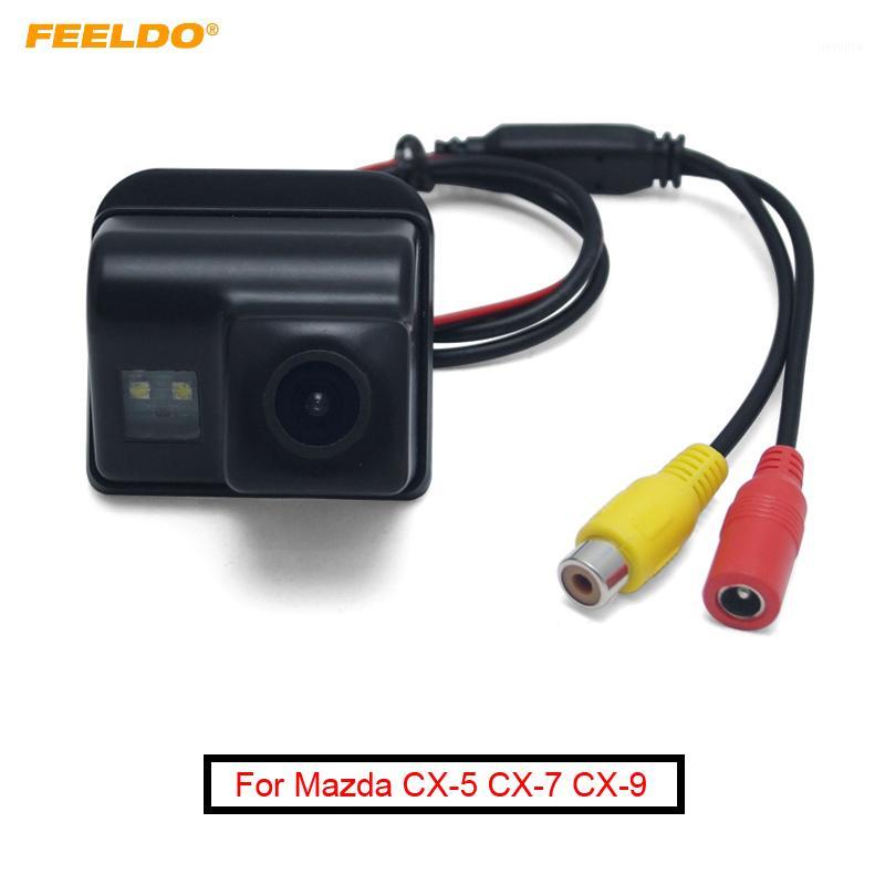 

FEELDO 1Set Special Car Reversing Rear View Camera For CX-5 CX-7 CX-9 3/6 Parking Camera #FD-48241