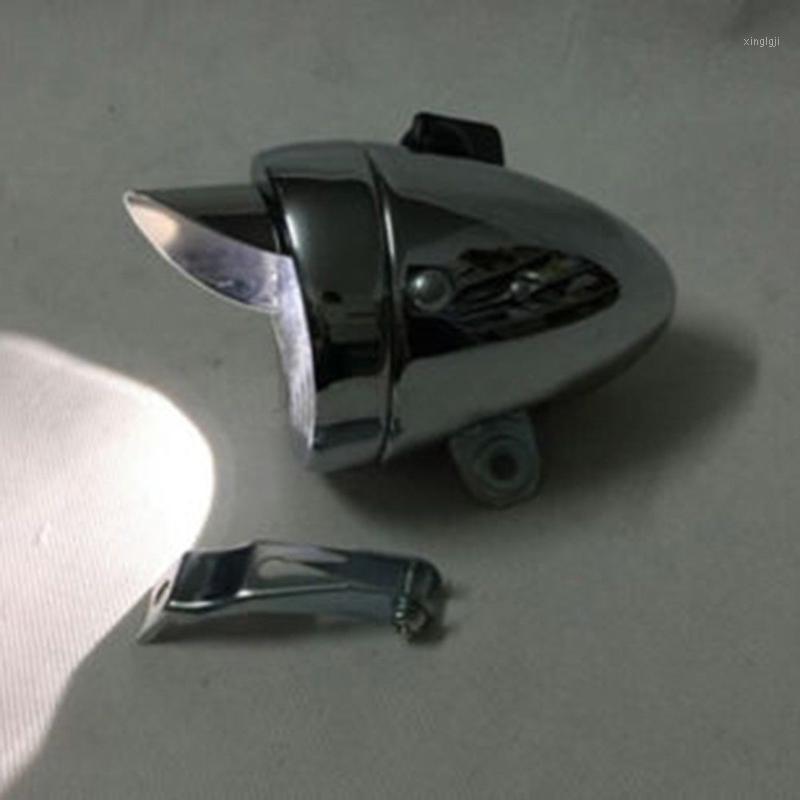 

Black/Silver Vintage Bike Bicycle Retro LED Headlight Front Fog Light Head Lamp1