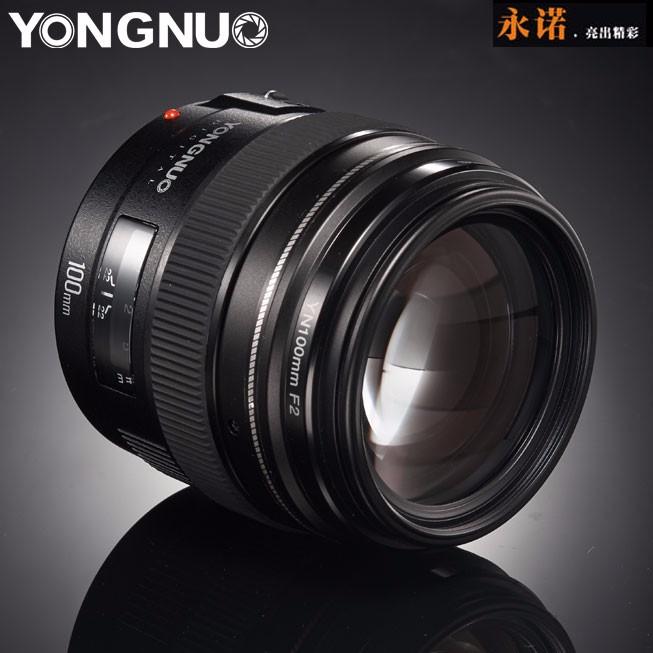 

YONGNUO YN100mm F2 Medium Telephoto Lens Prime Lens Large Aperture Auto Focus for Canon EOS Rebel Camera AF MF