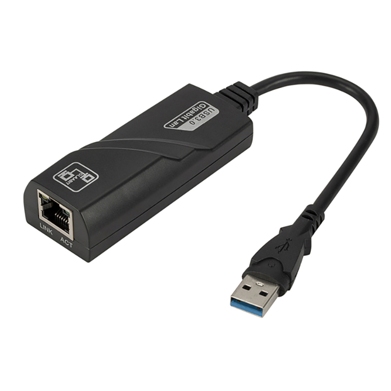 

Ethernet Adapter USB 3.0 to 10/100/1000Mbps Gigabit Ethernet RJ45 LAN Wired Network Adapter for Laptop PC