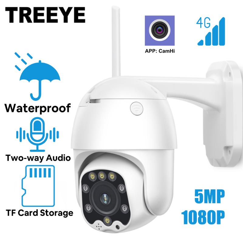 

Autoeye 4G SIM Card PTZ Camera Wireless IP Camera 5MP 1080P HD Security Outdoor Surveillance CCTV WIFI Outdoor Waterproof Camhi