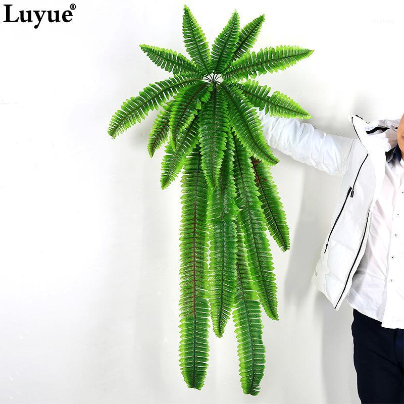 

Luyue 110cm Plant Grass Green Artificial Plants Leaf Hanging Vine Fern Leaves Flower Decorative Grass Persian Wedding&Home Decor1, Dabosi