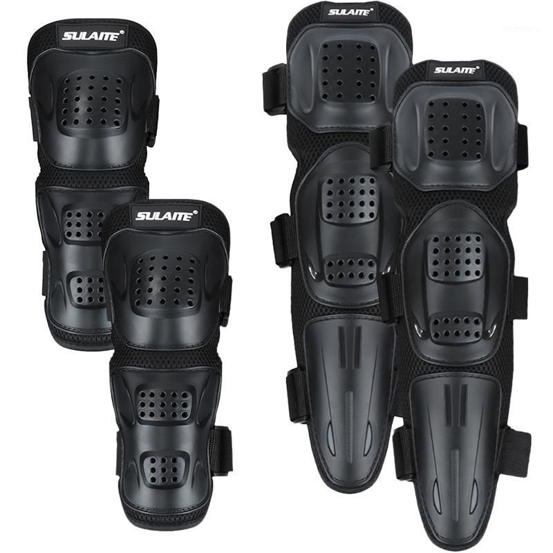 

4pcs Motorcycle Elbow Knee Protective Pads Equipped With Elastic Quick Release Strap Off-road Riding Four-piece Knee Pads1