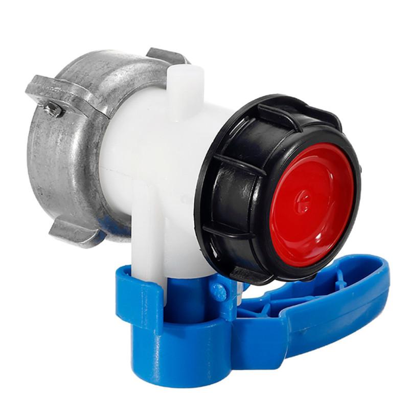 

IBC Tank Adapter 1000L DN50 62/75Mm Liter 62Mm To Export Male 2 Inch Butterfly Valve Switch Accessories Tools Gardening Tools, 62mm-1pc