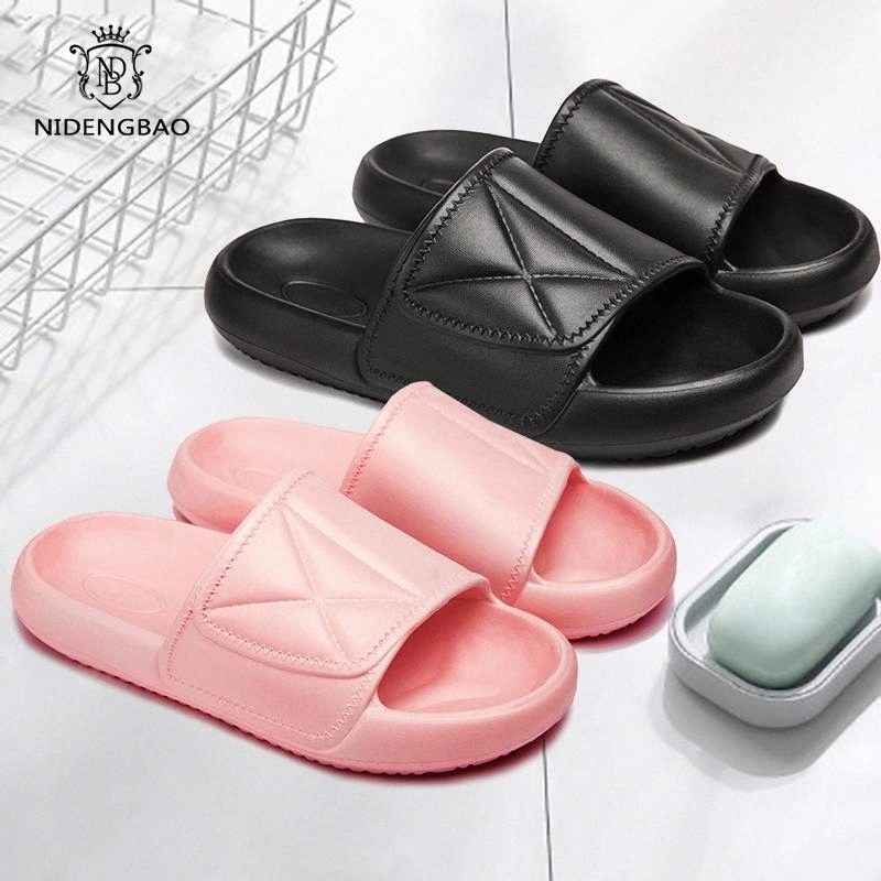 

2020 Summer Women Slippers Slip-on Slides Light Water Shower Shoes Female Soft Breathable Casual Shoes for Ladies Beach Slippers #LP9u, Black