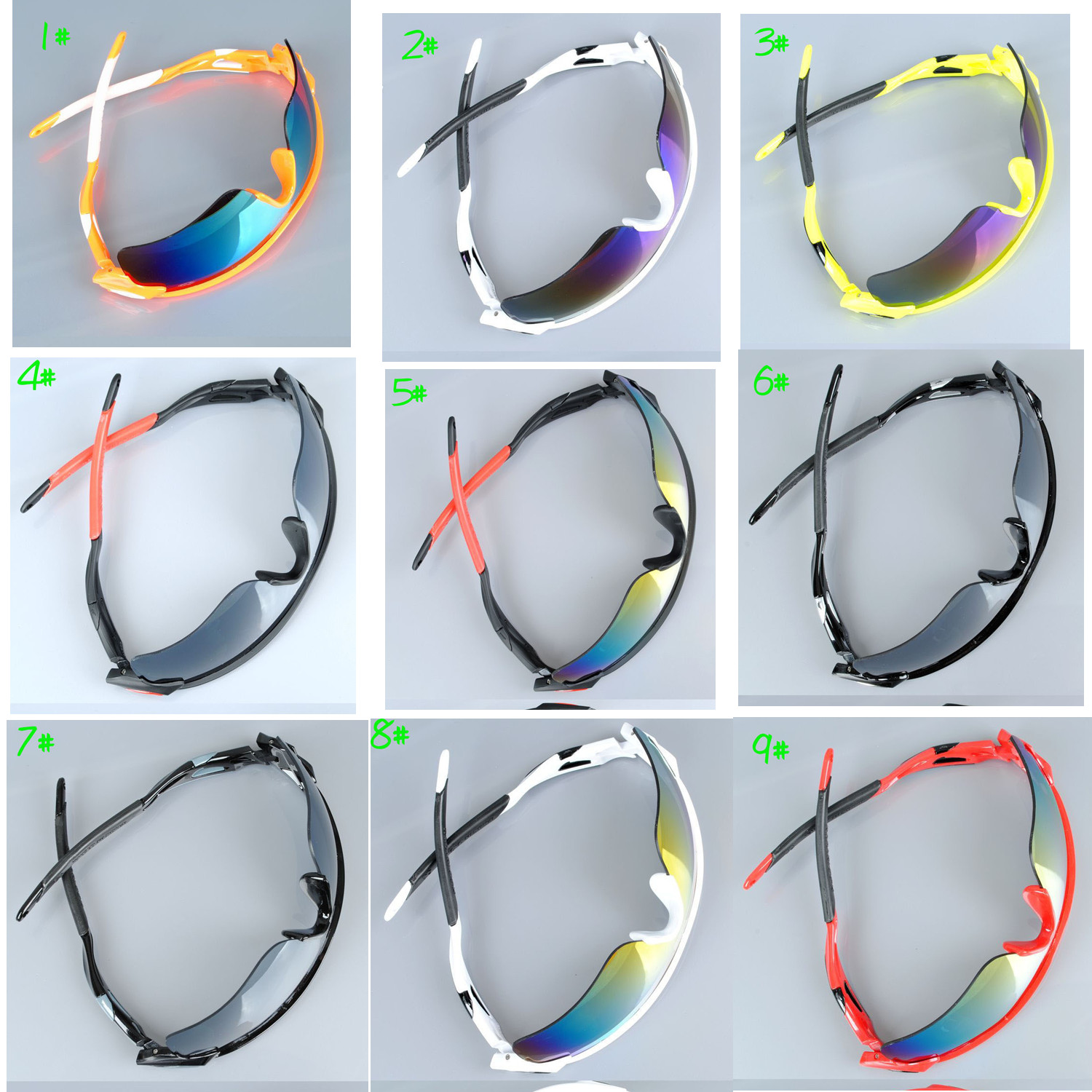 

Super Bargain FashionCycling Eyewear Cycling Bicycle Bike Sports Protective Gear R Glasses Colorful