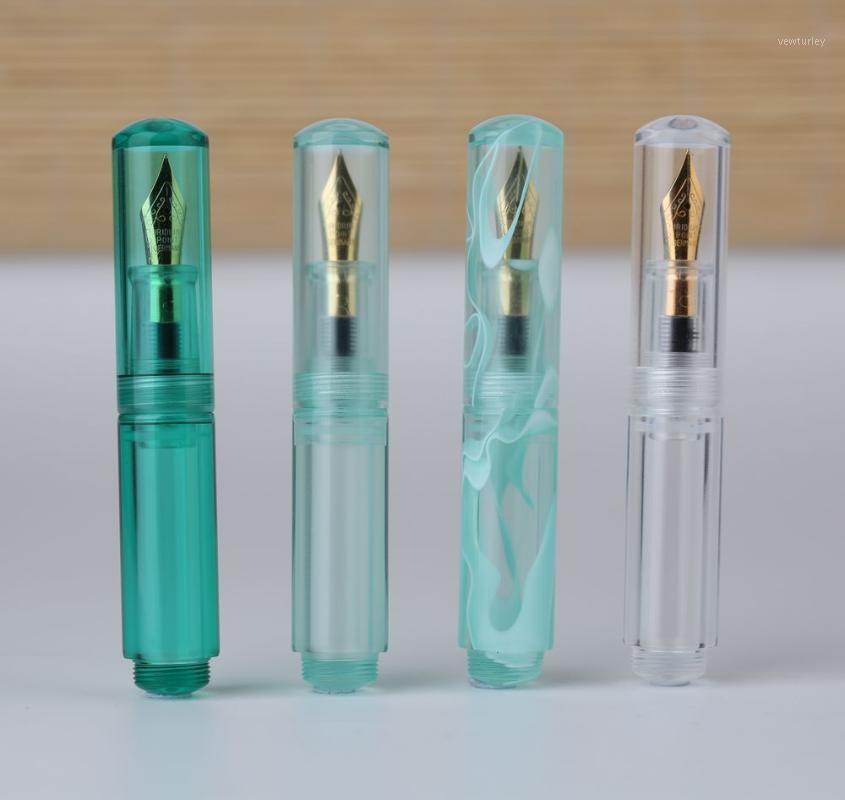 

Moonman Wancai Mini Transparent Pocket-Size Eyedropper Fountain Pen High Quality Ink Pen1, Red
