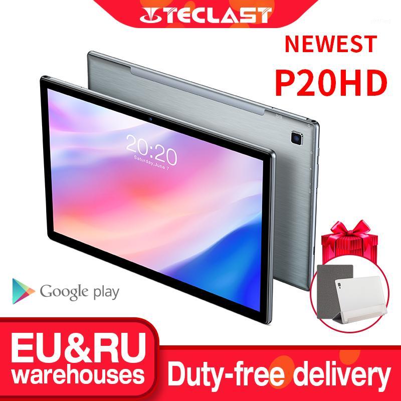 

Newest Teclast P20HD Tablet Android 10 Tablets PC 4G LTE 10.1 inch 4GB RAM 64GB ROM 1920x1200 SC9863A Octa Core Tabletas GPS1, Black