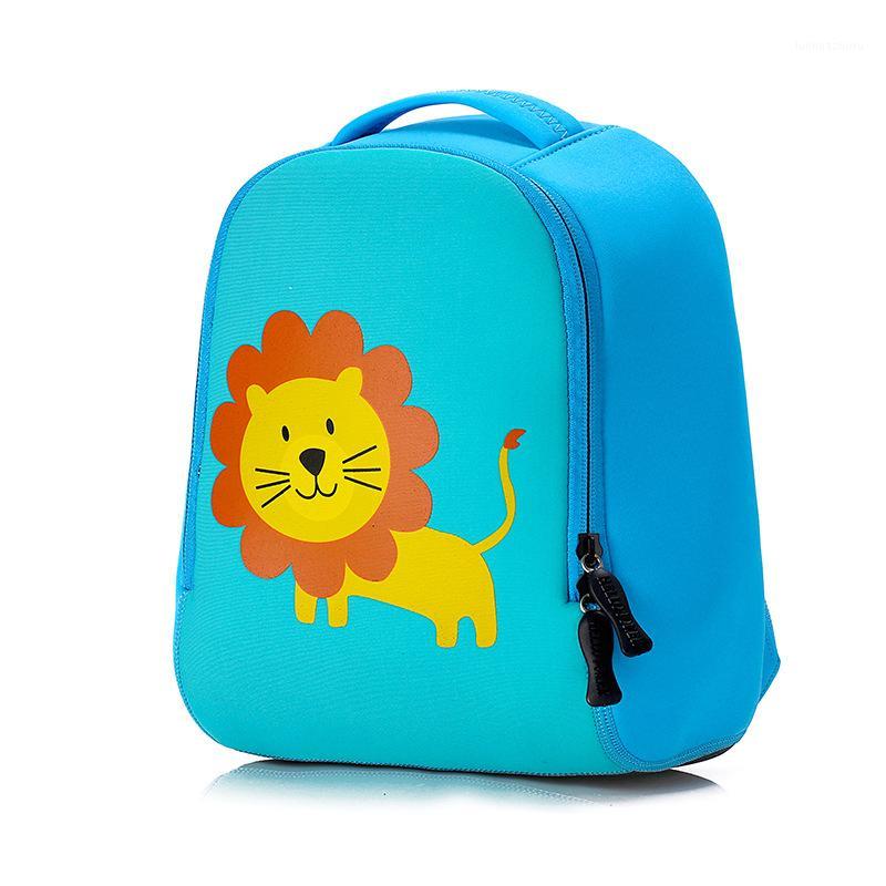 

Cute lion Animal Design Toddler Kid School Bag Kindergarten Cartoon dog backpack Preschool 1-3 years boys girls1, Beige
