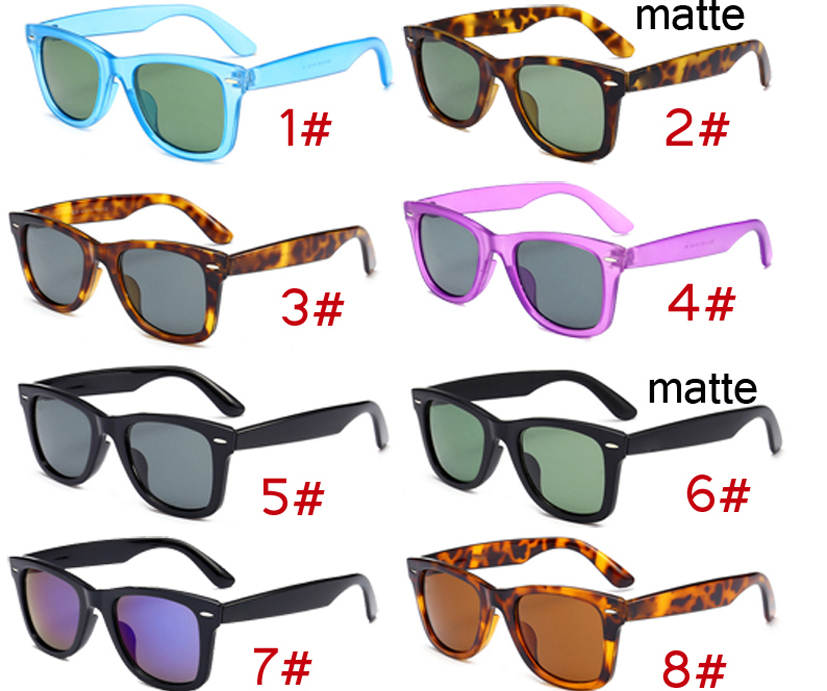 

summer men Beach sunglasses GLASS LENSES cycling glasses women Bicycle Glass driving Sunglasses 6color cheap price SMALL free shipping