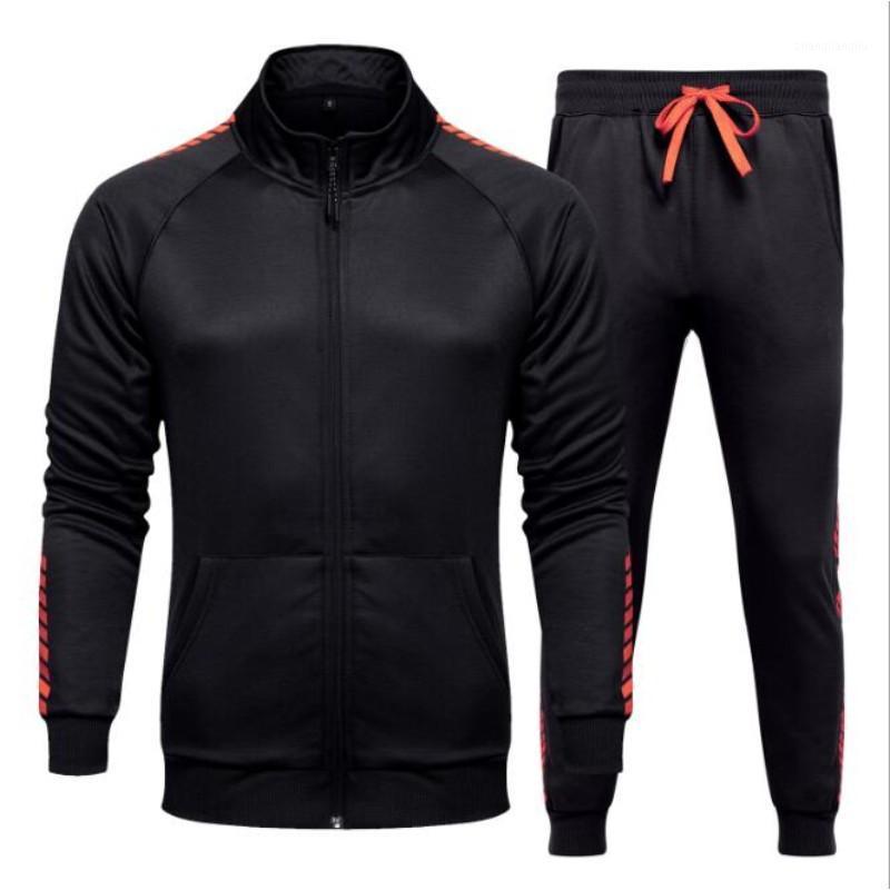 

Autumn Winter Men New Gym Sports Suit Tracksuit Men 2 Pieces Sweatshirt+Pants Sportswear Suit Fashion Jogging Sweatshirts Sets1