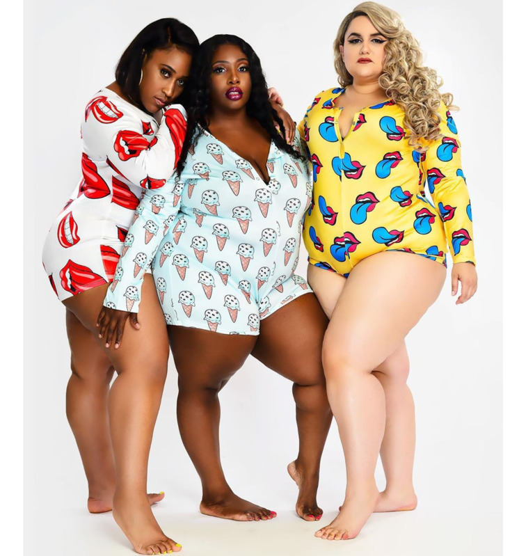 

Designer Women Onesies Sexy Long Sleeve Nightwear Cartoon Printed Shorts Button Jumpsuit casual ladies plus Size Home Wear Rompers, $-9