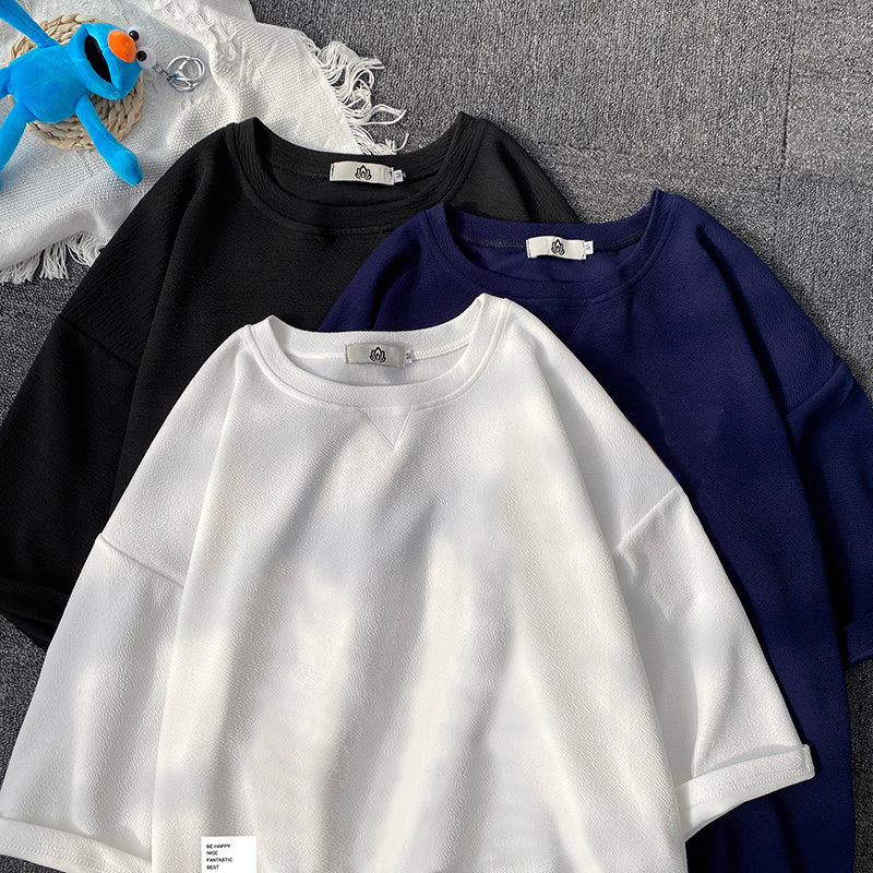 

2021 New Short Sleeve t Shirt Men Summer High Quality Tshirt Top Tees Classic Brand Fashion Clothes Plus Size M-5xl o Neck Di74, Q11045 d