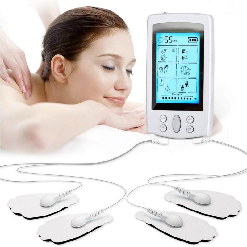 

16 Modes Dual Output EMS Eletric Muscle Stimulator Body Massager TENS Shockwave Physiotherpy Physical Therapy Equipment1