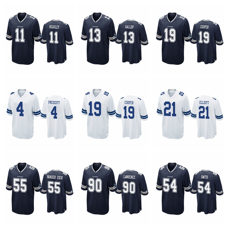 

Dak Prescott Cole Beasley Amari Cooper Jaylon Smith Sean Lee Dallas''Cowboys''Men Custom football Jersey, Black;red