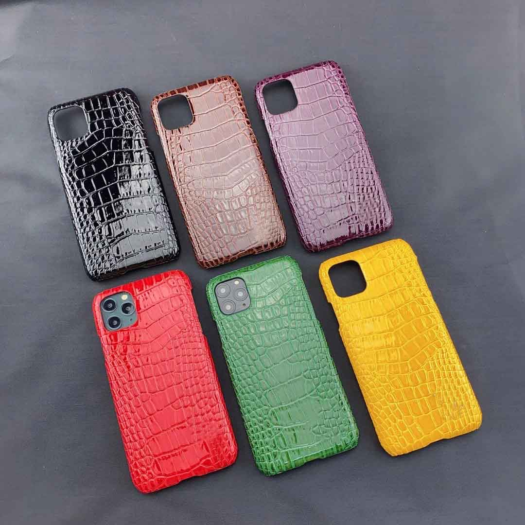 Stylist Phone Case for IPhone 12/11/11Pro/11Pro Max/ XR XSMAX X/XS 7P/8P7/8/ Designers Crozzling lines Classical Case 6-Color Available-image-612961246