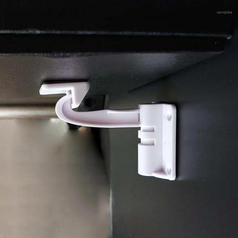 

1Pc Baby Safey Cabinet Locks Invisible Drawer Latch Lock Baby Security Children Protection Latches Safety Cupboard Door Locker1