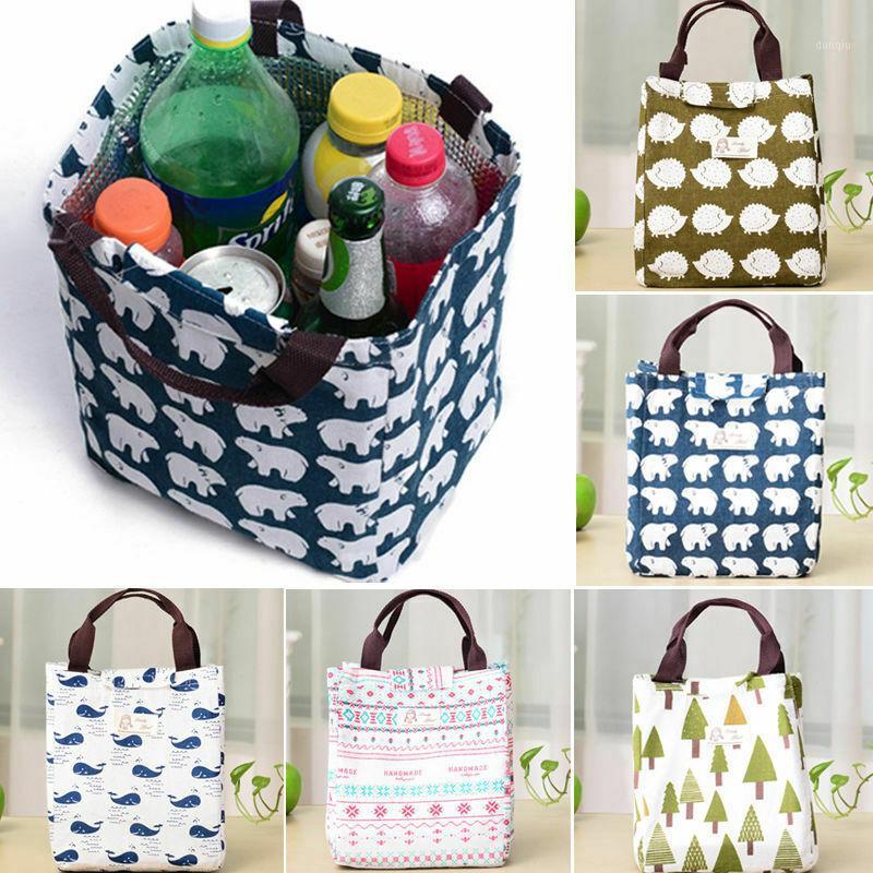 

Thermal Insulated Lunch Bag Tote Portable Storage Box Outdoor Picnic Case Tote1