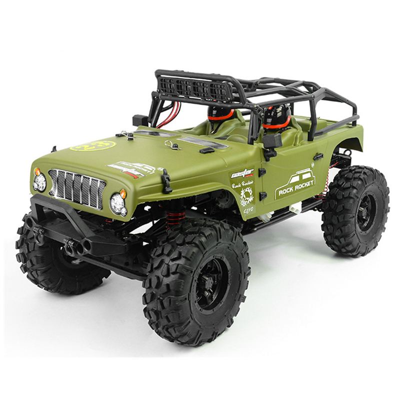 

CJ10 for Caster RC Car 1:10 2.4G 4WD Radio Control Car Electric Off-Road Rock Crawler Vehicles with LED Light RTR Model Toys