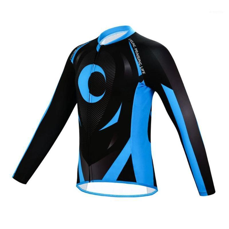 

Pro Cycling Jersey for Kids Quick Dry Cycling Long Sleeve Breathable Bicycle Clothes Boys Girls Bike Shirt1, Color 1