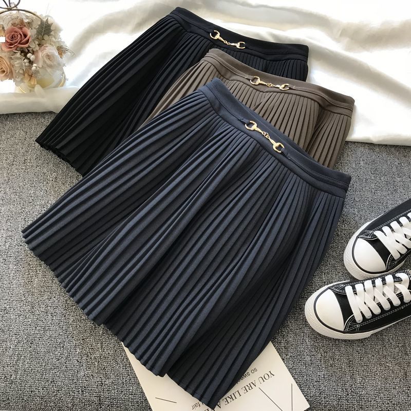 

New Short 2021 in Dark Sexy Skirt Woman Autumn Luxury Designer Streetwear Vintage Women' Kpop Clothes Im01 HRCW, Black