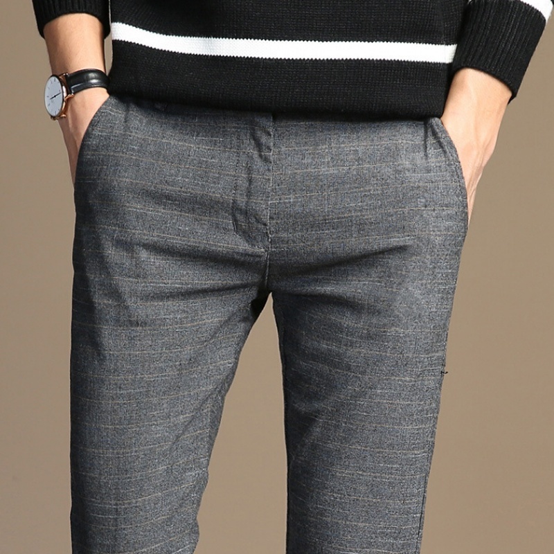 

2021 New Tang Estimated Trousers Tuesday Cotton Tuff Summer Clothes Slim Fit Pants From Office Men's Class 38 5WK7