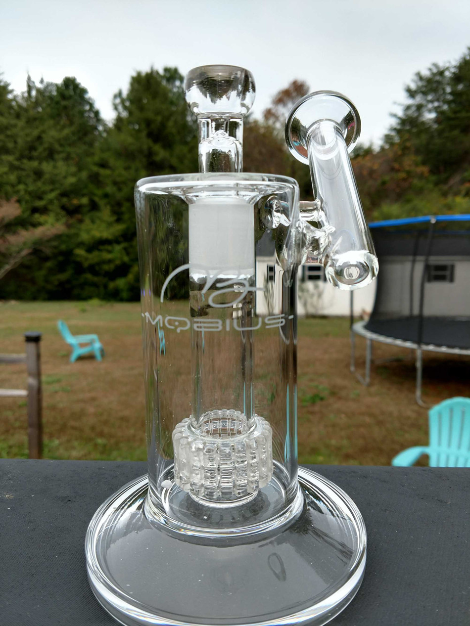 

Mobius bong hookahs bubbler birdcage perc glass water pipes smoking accessories glass pipe with 18mm bowl