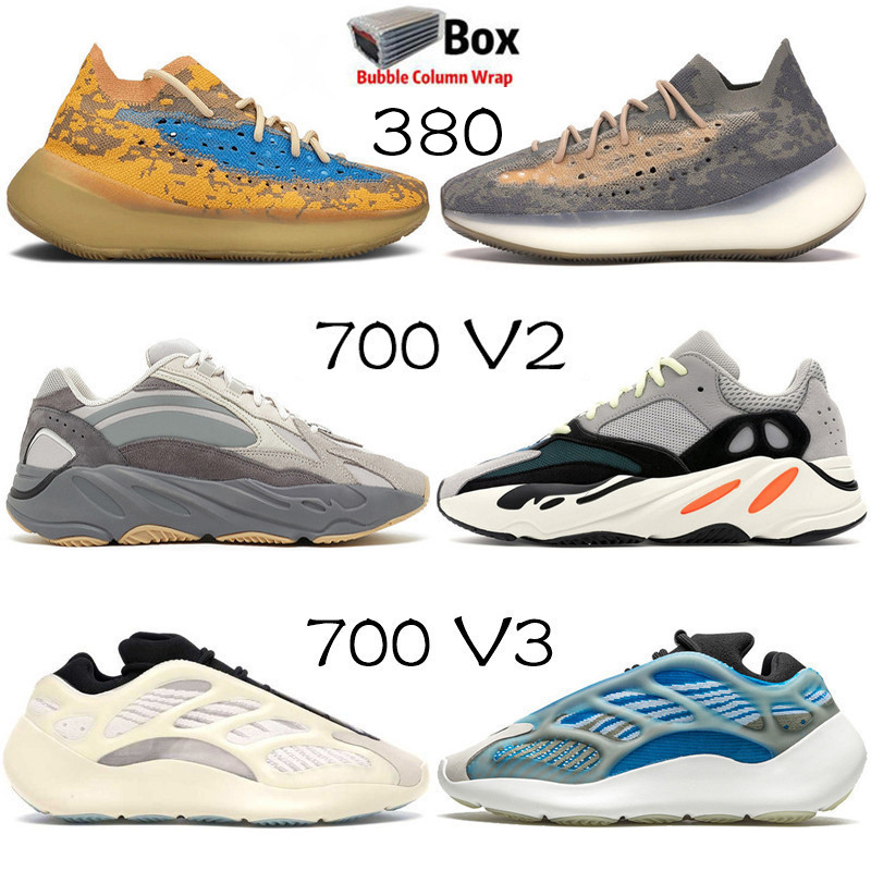 

with box kanye west hospital blue static 700 v2 mens women running shoes azareth 700 v3 blue oat 380 sports trainers sneakers, 19