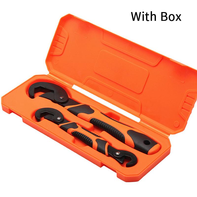 

2pcs Universal Wrench Set 9-32mm keys Multi-Function Adjustable Portable Torque Ratchet Oil Filter Spanner Hand Hardware Tools