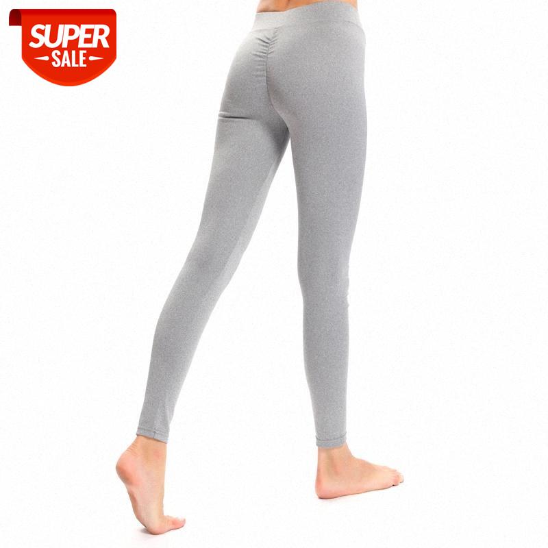 

NORMOV Sexy Women Leggings Workout High Waist Elastic Skinny Jeggings Polyester Casual Female Fitness Legging Push Up Pants #Dk0Q, Black;white