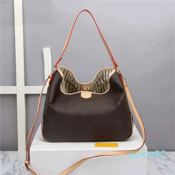 

Bag Handbags Purses Genuine Leather Purse Tote Fashion Shoulder Serial Number Date Code Dust Bags Shopping Bag 40153, Tea yellow