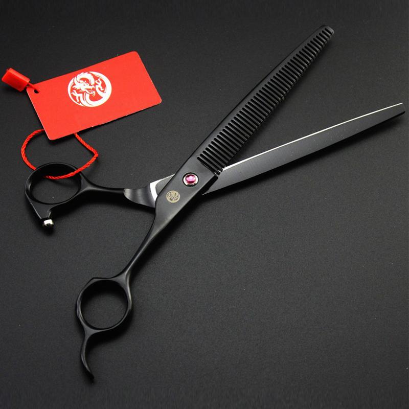 

7.5 Inch Professional Pet Grooming Scissors Dog Cat Tesoura Pets Grooming Thinning Shears Scissors Japan 440C High Quality, 1pc