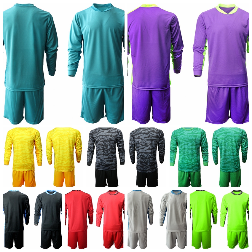

Men Soccer Nashville SC Goalkeeper GK 1 Joe Willis Long Sleeve Jersey Set Goalie 30 Elliot Panicco Football Shirt Kits Purple Grey Black, Blue