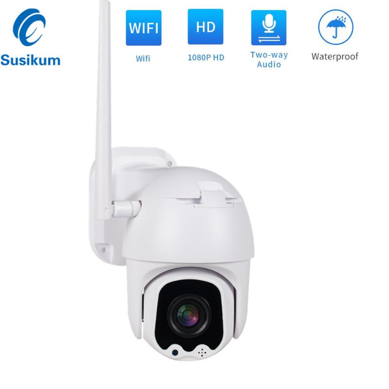 

2MP IP WIFI Camera 1080P V380 APP Two Way Audio Motion Detection 2MP Surveillance Outdoor Wireless Camera Support 128G TF Card