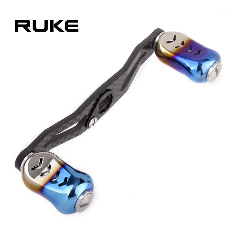

RUKE Fishing Reel Handle, Length 105 mm Hole Size 8*5mm Carbon Rocker With Alloy Knob,Super smooth DIY accessory Free Shipping1