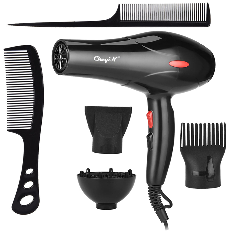 

2200W Professional Hair Dryers Strong Power Blow Dryer Barber Salon Styling Tool with 3 Temperature 2 Speed Personal Care