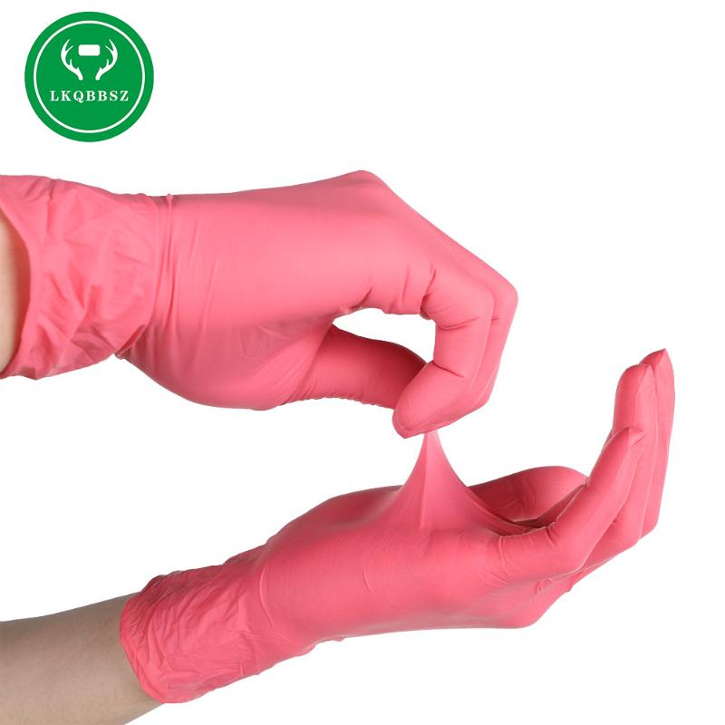 

Disposable Gloves Latex Cleaning Gloves Universal Household Garden Cleaning Home Rubber S/M/L